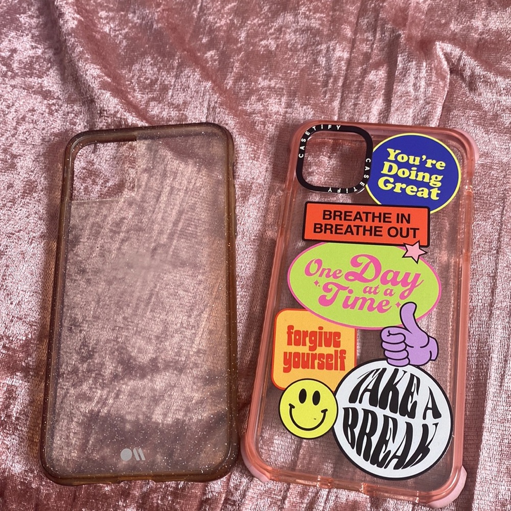 Two iPhone cases